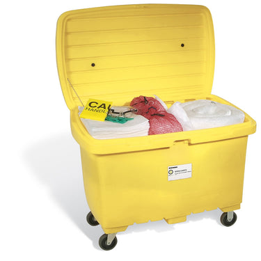 Oil-Only Spill Cart Kit with 5in Wheels, SPKO-CART5